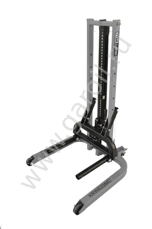 Подъемник мобильный г/п 820 кг. механический , KRW820MC, KraftWell
